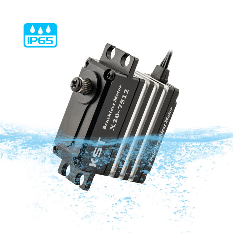X20-7512 Brushless High Power Servo 82Kgf.cm 0.11sec for Large Scale UAV Industrial