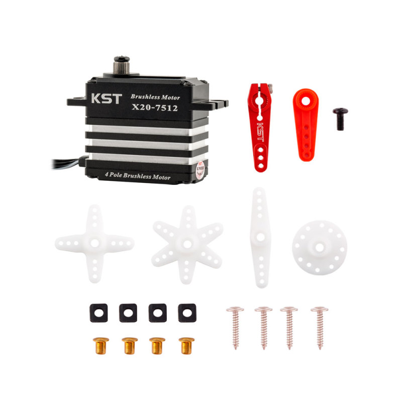 X20-7512 Brushless High Power Servo 82Kgf.cm 0.11sec for Large Scale UAV Industrial