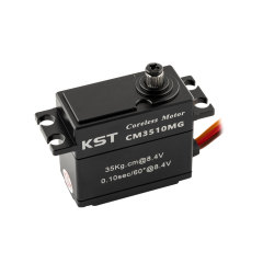 CM3510MG Coreless DC Motor Metal Gear Servos IP65 Waterproof 35Kgf.cm 0.10sec for 1/10 Scale RC Rock Crawler and 1/7th 1/8th Scale RC Monster Truck & Buggy