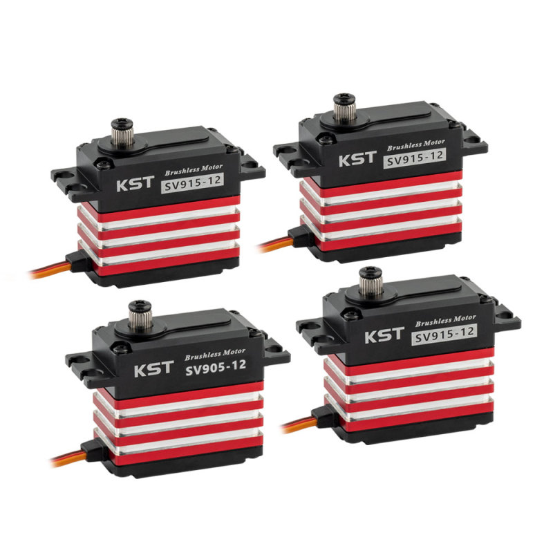 KST - SV905-12 HV Brushless Metal Gear 17Kgf.cm 0.04sec Tail Servo for 550-700 Class RC Helicopters