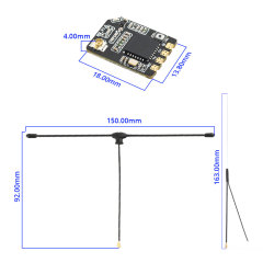 RadioMaster - Bandit BR1 ExpressLRS 915mhz Receiver