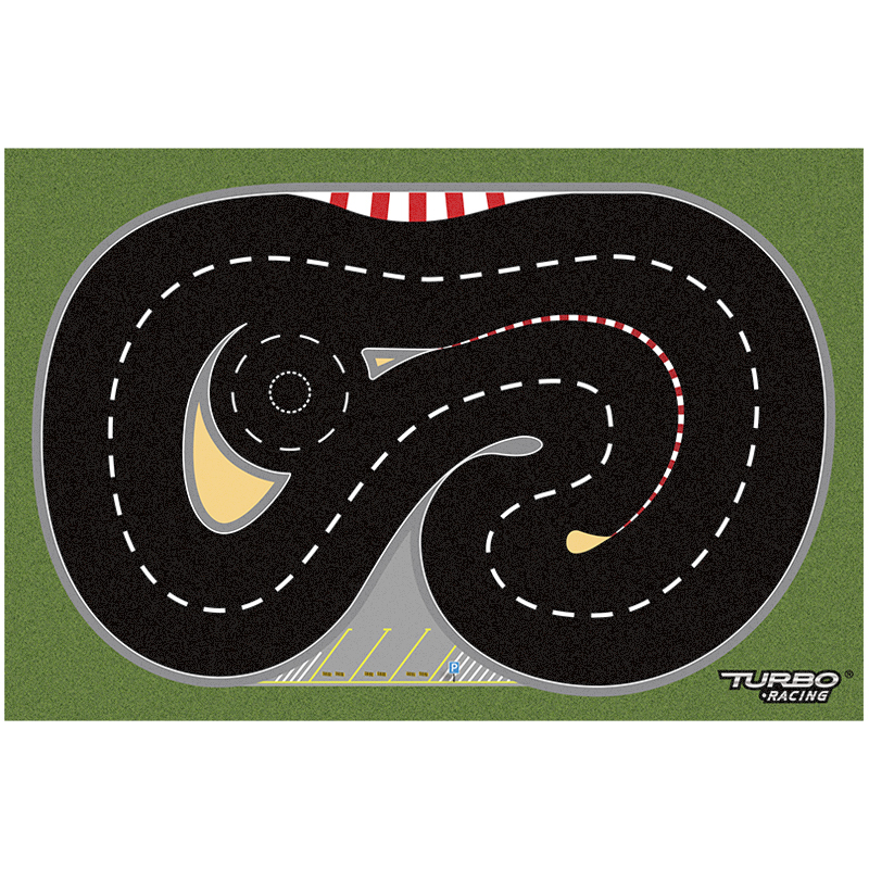 Turbo RC Drift track mat for 1/76 drift cars 90x60cm