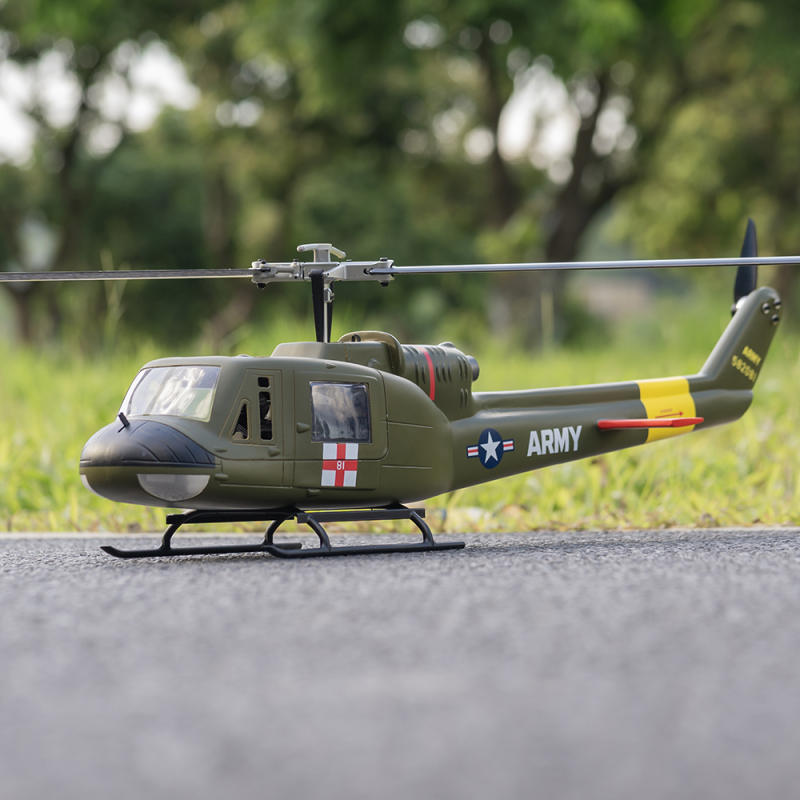 FlyWing - UH-1 V4 RC Scale Helicopter with H1-Scale Flight Controller and GPS RTH
