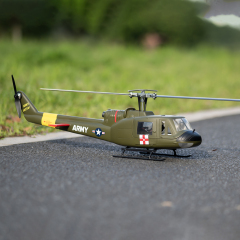 FlyWing - UH-1 V4 RC Scale Helicopter with H1-Scale Flight Controller and GPS RTH