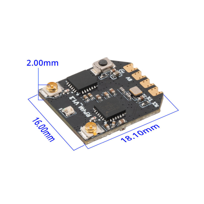 RadioMaster - RP4TD-M ExpressLRS 2.4GHz Mini True Diversity Receiver