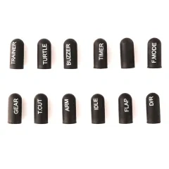 RadioMaster - Labelled Silicon Switch Cover Set - SHORT