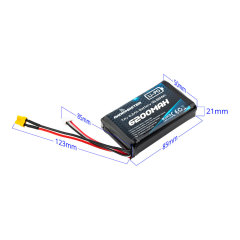 RadioMaster - 6200mah 2S Lipo Transmitter Battery For TX16s and Boxer