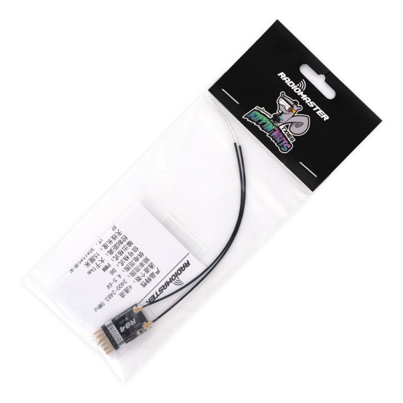 RadioMaster - R84 V2 4ch Frsky D8 / D16 and Futaba SFHSS Compatible PWM Receiver