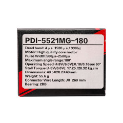 JX Servo PDI-5521MG-180 55.6g Metal Gear Digital Standard Servo