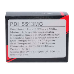 JX Servo PDI-5513MG 55.6g High Precision Metal Gear Digital Standard Servo