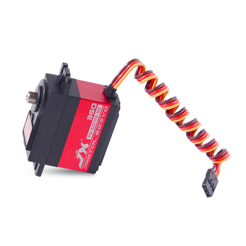 JX Servo PDI-6221MG-360° 62g 360° Continuous rotation High Precision Metal Gear Digital Standard Servo for Robot