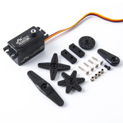 JX servo PDI-HV5215MG 15.6KG Metal Gear Aluminium Digital Coreless Short body low profile Servo