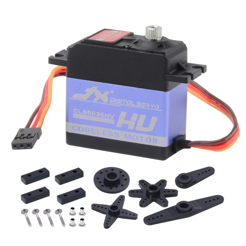 JX Servo CLS6036HV 27kg Coreless Metal Gear Digital Servo 0.111 Kilogram