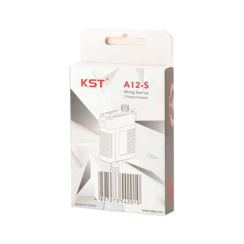 KST - A12-S Digital Metal Gear HV Glider Wing Servo 0.08s 13.76kg-cm