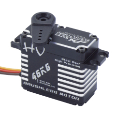JX Servo BLS-HV7146MG 46kg Brushless High Precision Steel Gear Full CNC Digital Servo