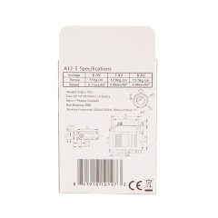 KST - A12-S Digital Metal Gear HV Glider Wing Servo 0.08s 13.76kg-cm