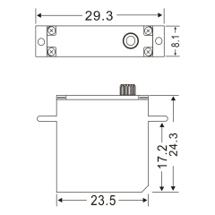 JX Servo PDI-HV0903MG 9.4g High Torque Digital Standard Servo