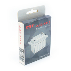 KST A20-3813 - 43kg 0.12sec Brushless HV Phosphor Bronze & Hardened Steel Gear Servo