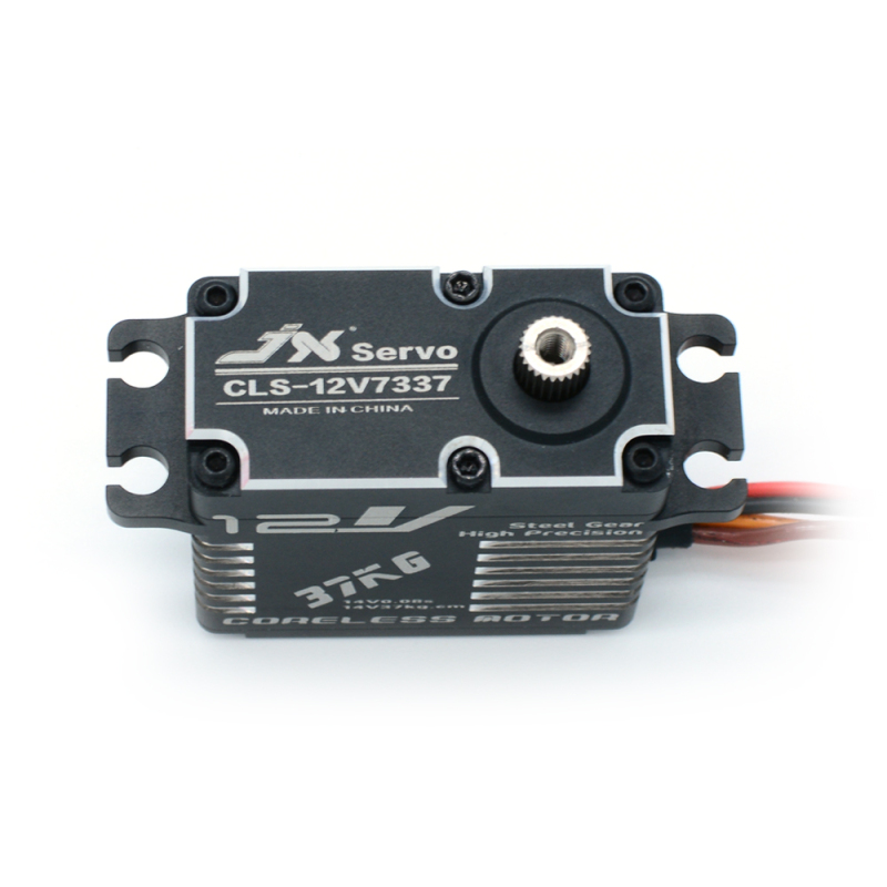 JX Servo CLS-12V7337 37kg Coreless High Precision Steel Gear Full CNC Digital Servo