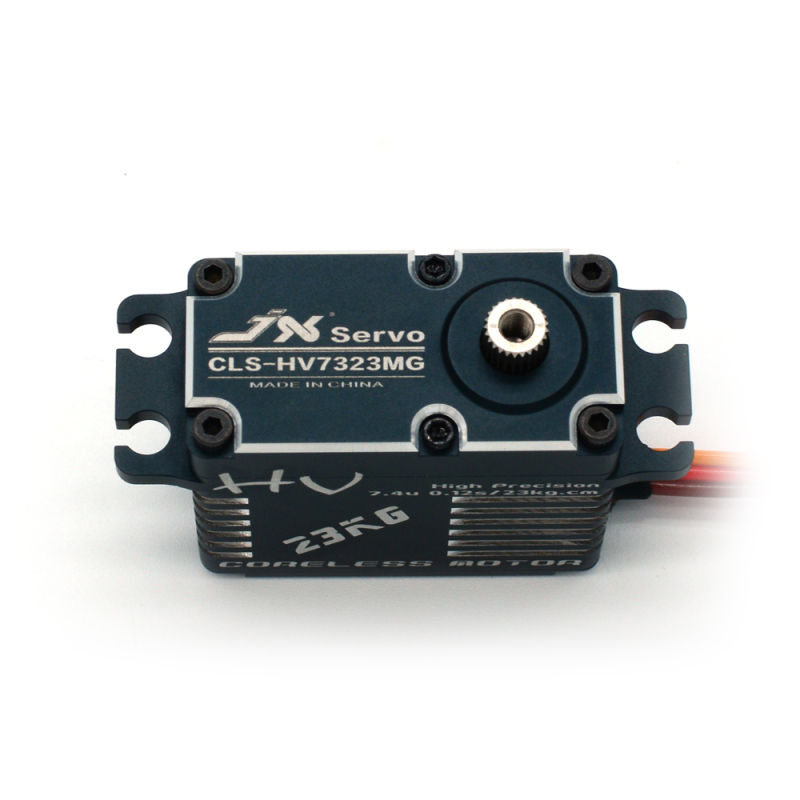 JX Servo CLS-HV7323MG 23kg Coreless High Precision Steel Gear Full CNC Digital HV Servo
