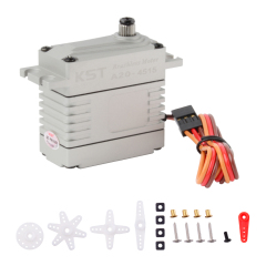 KST A20-4515 - 50kg 0.13sec Brushless HV Phosphor Bronze & Hardened Steel Gear Servo