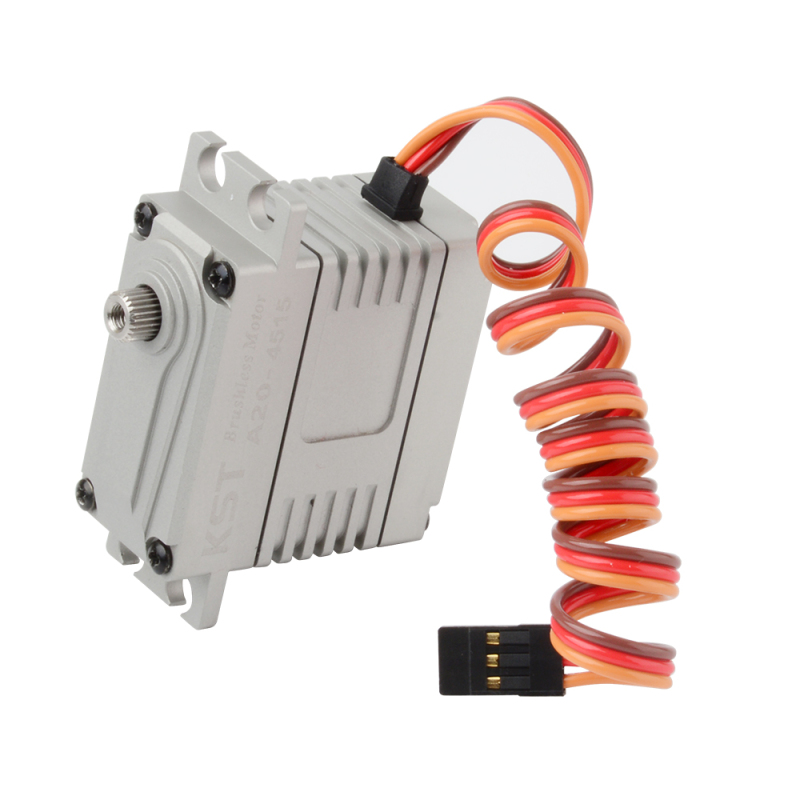 KST A20-4515 - 50kg 0.13sec Brushless HV Phosphor Bronze & Hardened Steel Gear Servo