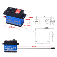 JX Servo CLS5830HV 30KG Full waterproof HV coreless high quality servo