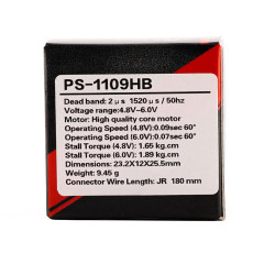 JX Servo PDI-1109HB  9g Plastic Gear Digital Core Servo