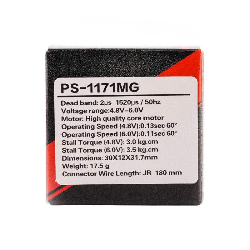 JX Servo PDI-1171MG 17g Metal Gear digital Core servo