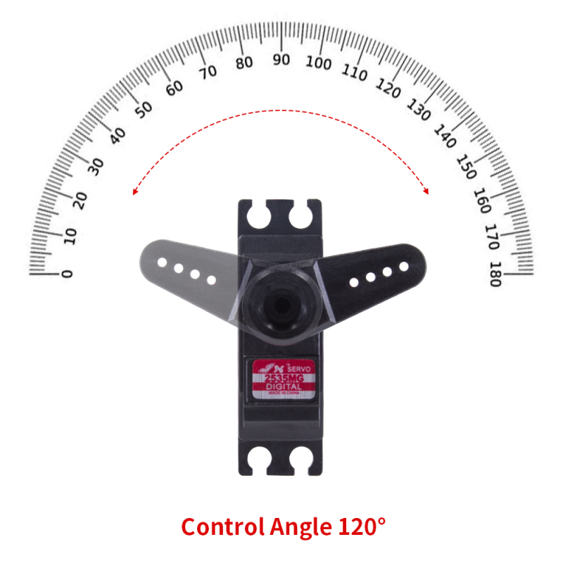 JX Servo PDI-2535MG  25g Metal Gear digital coreless Gyro servo