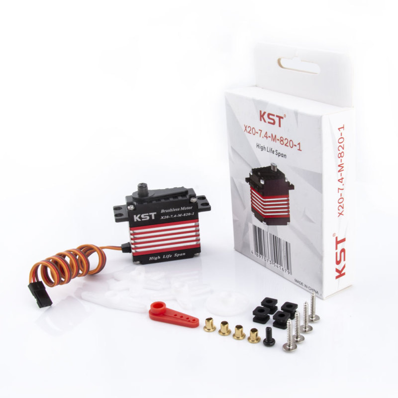 KST - X20-7.4-M-820 - 3.0N.m HV Brushless HLS (High Life Span Servo)