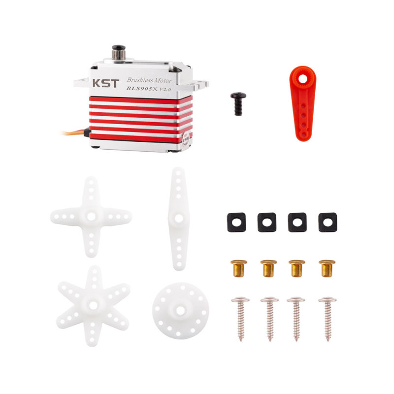KST BLS905X 8.4V 8kg 0.035sec Standard size Brushless 550-700 tail Servo Motor