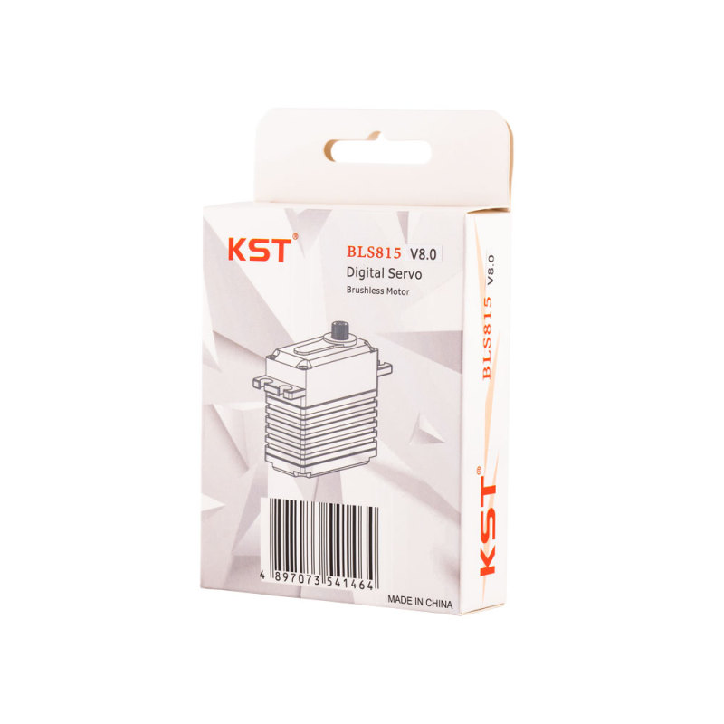 KST BLS815 V8.0 Digital 20kg Metal Gear 0.07sec RC Brushless Standard Servo