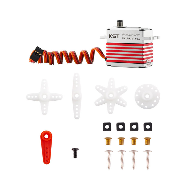 KST BLS915 V8.0 25kg 0.07sec Brushless HV Metal Servo