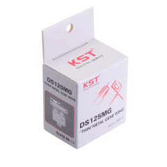 KST DS125MG 10mm high torque Metal Gear 7kg Digital Wing Servo for RC Glider Servo Motor