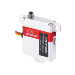 KST DS125MG 10mm high torque Metal Gear 7kg Digital Wing Servo for RC Glider Servo Motor