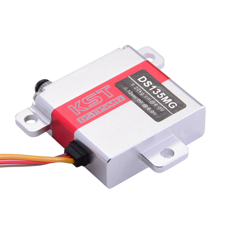 KST DS135MG Digital Metal Gear 5.2kg 0.12sec Wing Servo Motor
