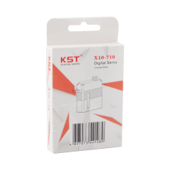 KST X10-710 7.5kg 0.10sec HV Slim Servo