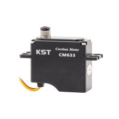 KST CM633 Mini Digital 15.0Kgf.cm 0.08sec Coreless DC Motor Metal Gear Servo for Small Scale RC Cars & RC Aerobatics Planes