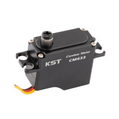 KST CM633 Mini Digital 15.0Kgf.cm 0.08sec Coreless DC Motor Metal Gear Servo for Small Scale RC Cars & RC Aerobatics Planes
