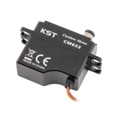 KST CM633 Mini Digital 15.0Kgf.cm 0.08sec Coreless DC Motor Metal Gear Servo for Small Scale RC Cars & RC Aerobatics Planes