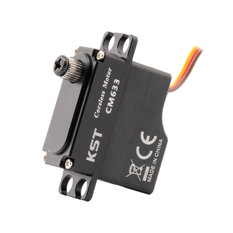 KST CM633 Mini Digital 15.0Kgf.cm 0.08sec Coreless DC Motor Metal Gear Servo for Small Scale RC Cars & RC Aerobatics Planes