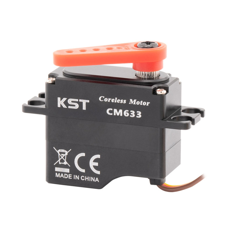 KST CM633 Mini Digital 15.0Kgf.cm 0.08sec Coreless DC Motor Metal Gear Servo for Small Scale RC Cars & RC Aerobatics Planes