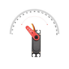 KST CM633 Mini Digital 15.0Kgf.cm 0.08sec Coreless DC Motor Metal Gear Servo for Small Scale RC Cars & RC Aerobatics Planes