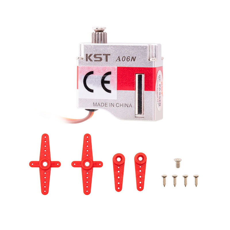 KST A06N V6.0 Micro Coreless Digital 1.4Kgf.cm 0.11sec Dual Bearing Servo for F3K Gliders