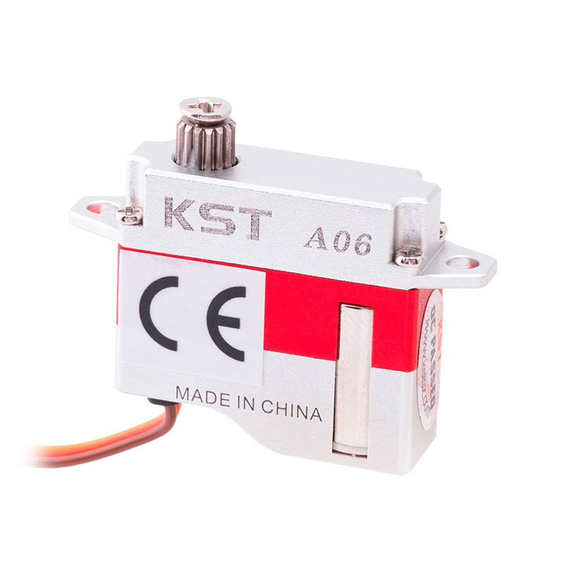 KST A06 V6.0 Micro Coreless Digital 1.4Kgf.cm 0.11sec Dual Bearing Servo for F3K Gliders