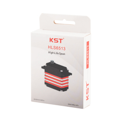 HLS6513 HV Standard 4-Pole Brushless Digital Metal Gear 6BB Servo with Contactless Hall Sensors – 70.0 Kgf.cm Torque, 0.11 sec/60° Speed for 700-800 Class RC Helicopters & Large-Scale RC Airplanes