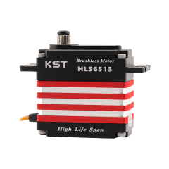 HLS6513 HV Standard 4-Pole Brushless Digital Metal Gear 6BB Servo with Contactless Hall Sensors – 70.0 Kgf.cm Torque, 0.11 sec/60° Speed for 700-800 Class RC Helicopters & Large-Scale RC Airplanes