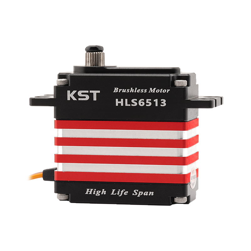 HLS6513 HV Standard 4-Pole Brushless Digital Metal Gear 6BB Servo with Contactless Hall Sensors – 70.0 Kgf.cm Torque, 0.11 sec/60° Speed for 700-800 Class RC Helicopters & Large-Scale RC Airplanes