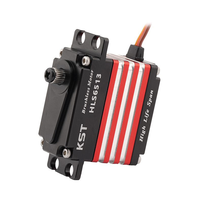HLS6513 HV Standard 4-Pole Brushless Digital Metal Gear 6BB Servo with Contactless Hall Sensors – 70.0 Kgf.cm Torque, 0.11 sec/60° Speed for 700-800 Class RC Helicopters & Large-Scale RC Airplanes